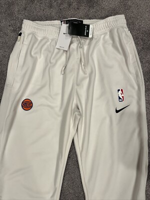 Nike New York Knicks NBA Team Issue Showtime Cuffed Pants Size
