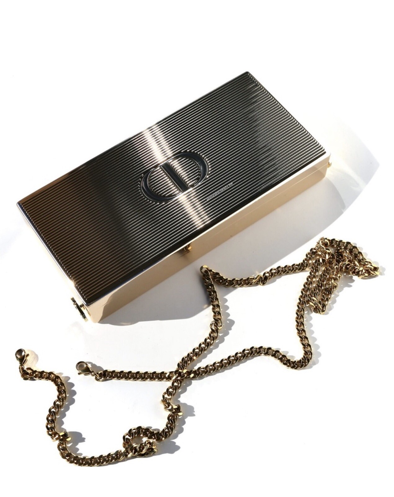 BRAND NEW Dior Rouge Minaudiere Holiday Lipstick Set Gold Clutch eBay