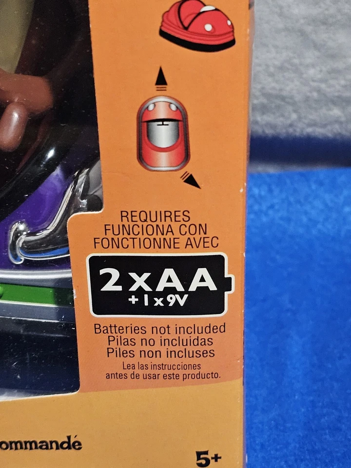  2003 Looney Tunes TAZ Tyco Radio Controlled Bobbin Bumpers Tasmanian Devil  - Image 2 of 4