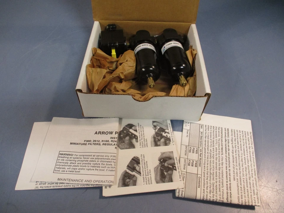 Arrow Pneumatics 1/4 Mini Combo Filter-Regulator 76352-S1 - Image 2 of 4