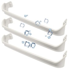 3Pcs Door Rack Shelf Retainer Bar For Frigidaire Kenmore 240534701 240534901