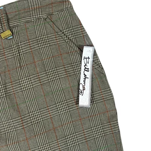 Early 00's BILLABONG Plaid Check Surfer Skater Bead Chain Loose Fit Trousers 32W - Picture 4 of 6