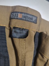 5.11 Tactical 38x30 Fast-Tac Urban Tech Pants Ripstop Brown Mens 74461