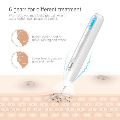 Plasma Light Laser Plasma Pen Wart Spot Remover Mole Freckle Tattoo Removal Tool - Picture 8 of 10