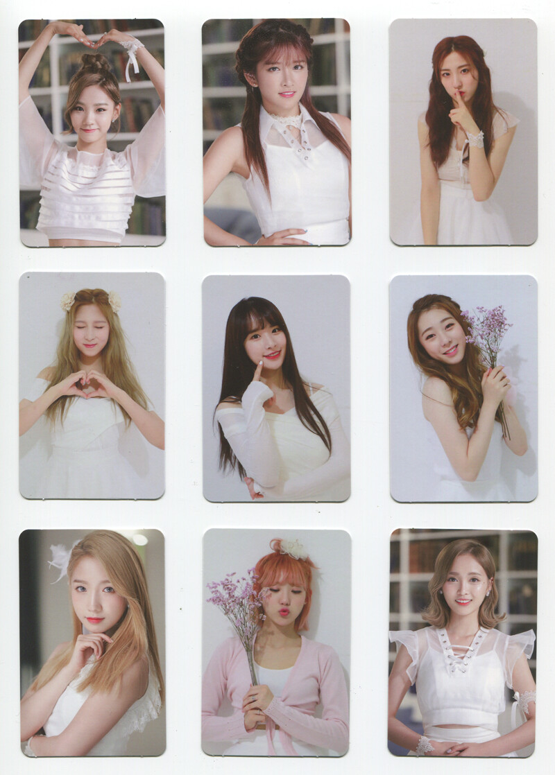 WJSN Cosmic Girls - The Secret 2nd MIni Album OFFICIAL PHOTOCARD
