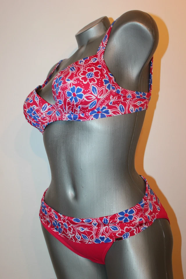 Triumph Bikini mit Bügel "4 Your Style 14 sd CTOWP" Gr.75 B rot gebl 38 Tai 02 - Bild 2 von 4