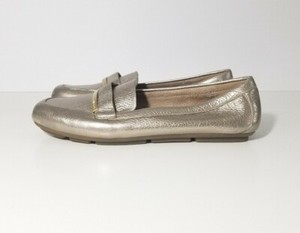 calvin klein gold loafers