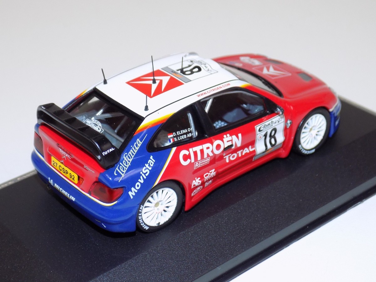 1/43 IXO Citroen Xsara WRC Winner of 2003 Deutschland Rally Loeb