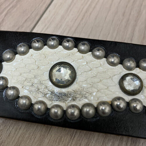 HTC Hollywood Trading Company Studded Overlay Peanut Belt HTC Hollywood Trading Company Studded Overlay Peanut Belt