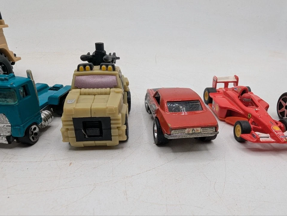 LOT 7 VTG Cars Truck Jeep Hot Wheels Transformers Pez Kids Gift Trucks LV23 - Image 4 of 4