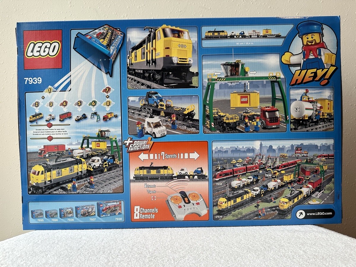 LEGO CITY 7939: CARGO / FRIEGHT TRAIN (2010 - NEW IN SEALED BOX