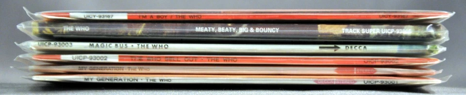 The WHO #3 BOX Set 5 Orig. 2007 JAPAN Mini LP CD's UICP-93001~5 + UICY-93167 New - Image 2 of 4