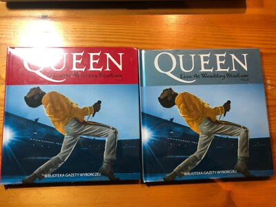 Queen - RARE 2CD - Live at Wembley Vol.1 & Vol.2 BIBLIOTEKA GAZETY WYBORCZEY