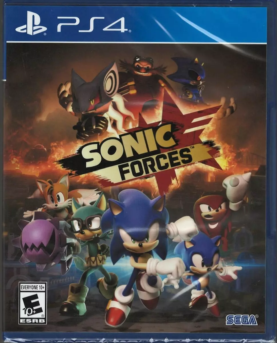  Sonic Forces: Standard Edition - Playstation 4 : Sega