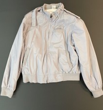 Vintage Sears Lined Windbreaker Jacket Grey - Size XL