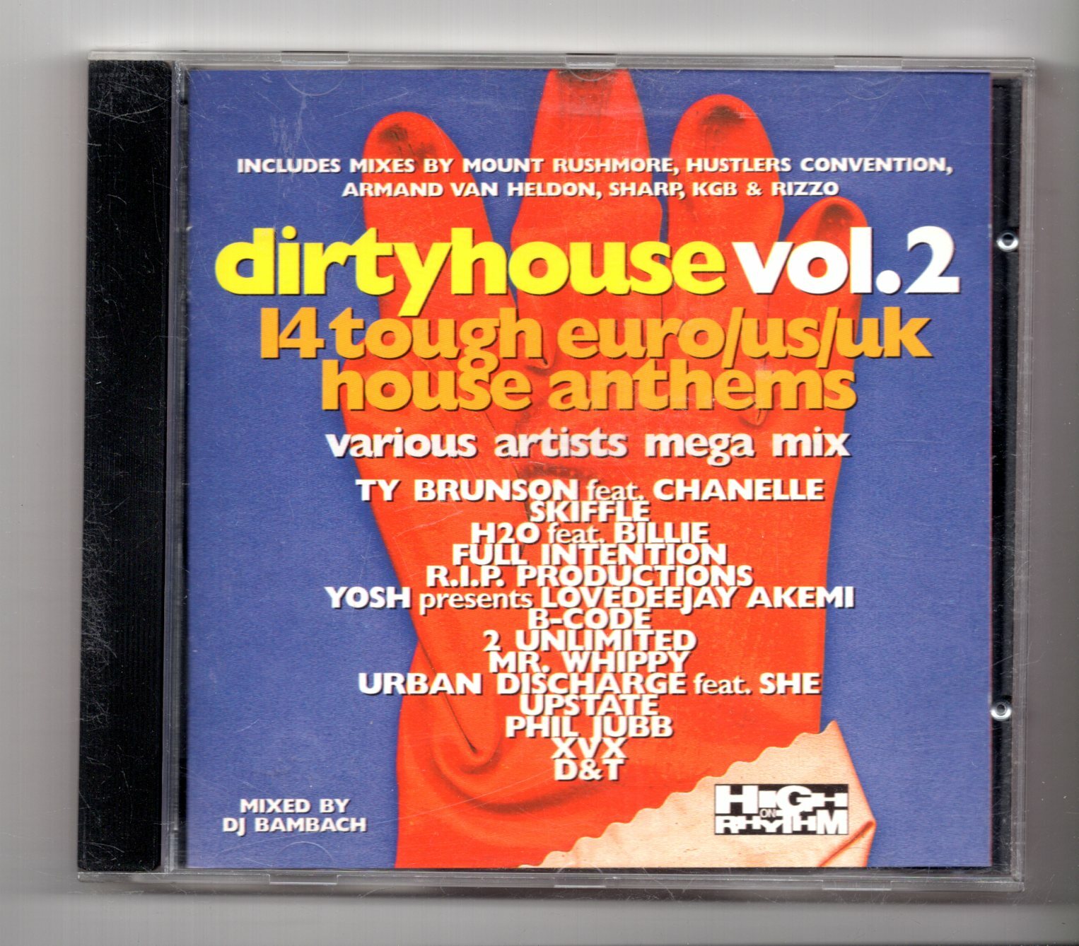 (KF994) Dirtyhouse Vol 2, 14 tracks various artists - 1996 CD