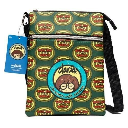 New Collectors Exclusive - Daria MTV Passport Bag  By Loungefly.  - Afbeelding 1 van 4