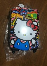 Carro de viaje Loungefly Sarino Hello Kitty tamaño rueda a mango 22" NUEVO