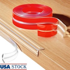 Baby Safety Edge Protector Soft Flexible Furniture Corner Bumper Strap 6m Roll
