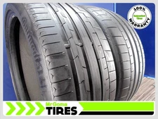 2 CONTINENTAL SPORTCONTACT 6 R01 XL 285/35/23 USED TIRES 8.0/32 LIFE RO1 2853523