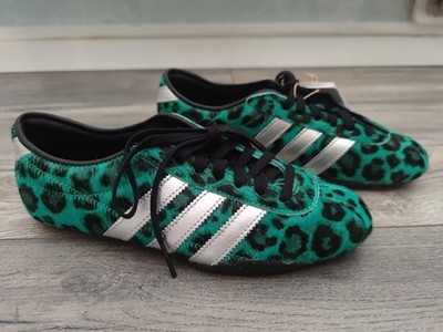 adidas Sneaker Tokyo Women's Shoes GREEN/grün LEOPARD Print 