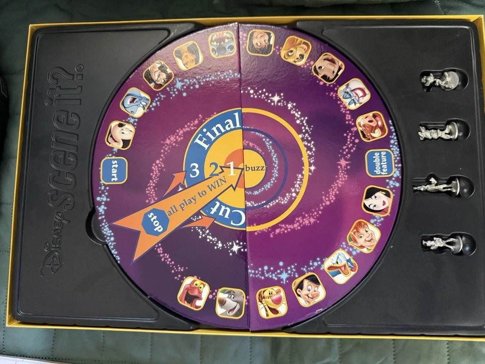 Disney Scene It? DVD Board Game Good Condition Family Board Game Disney Edition - Image 3 of 3