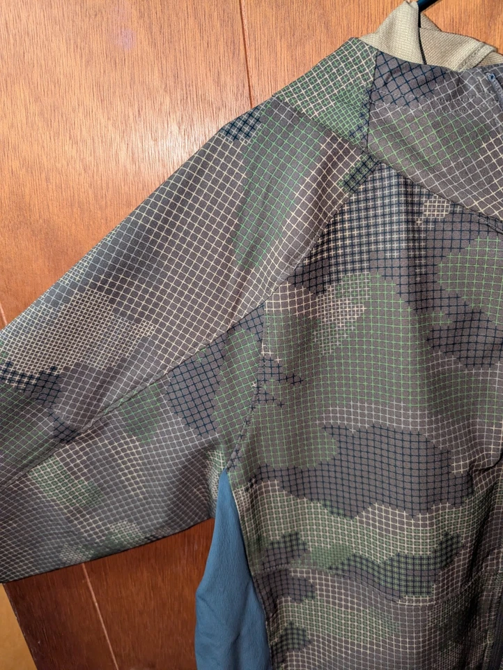 ORVIS PRO INSUALTED HOODIE Men L Camo Full Zip Pocket Outdoor Primaloft Jacket - Image 4 of 4