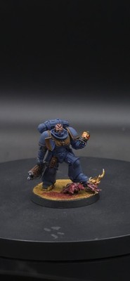 Warhammer 40k Ultramarines Inferno LT Space Marine Painted