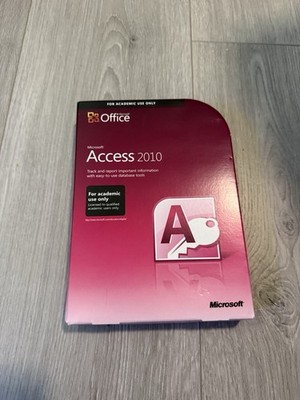 Microsoft Access 2010 Academic