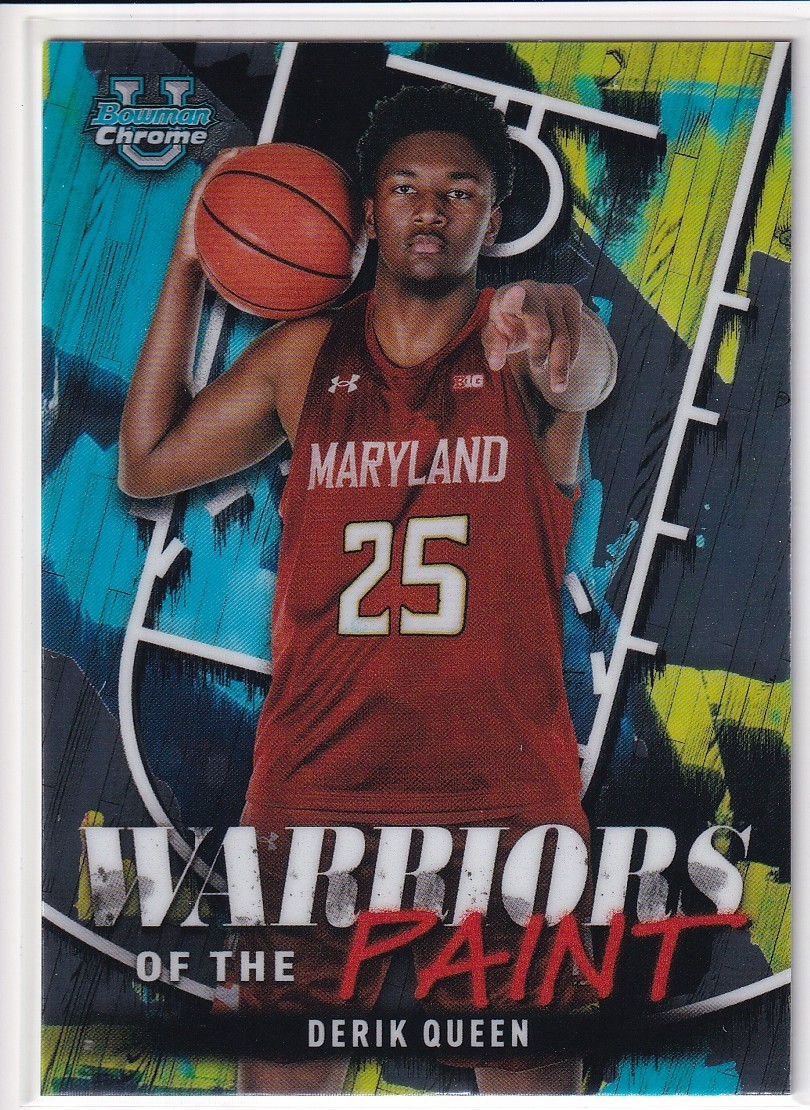 Derik Queen 2024-25 Bowman University Chrome Warriors of the Paint #WP-2