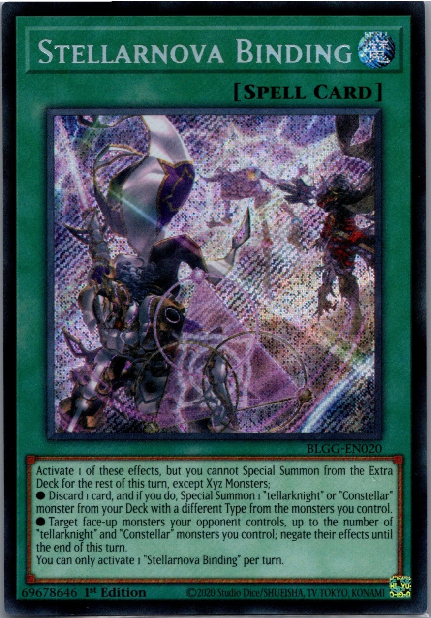 Stellarnova Binding - BLGG-EN020 - Secret Rare - Glorious Gallery - NM/M