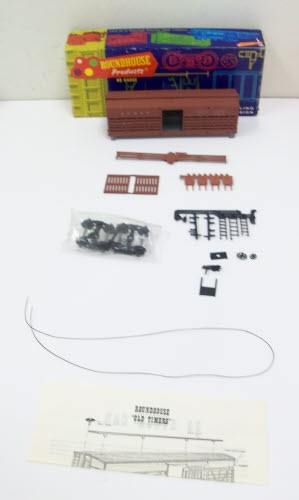 Roundhouse 3265 HO AT&SF 36' Stock Car Kit de número de carretera aleatorio | Zustand: New