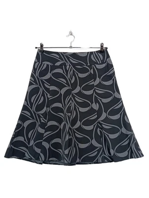 H&M Jupe évasée Dames Jupe T EU 38 gris clair-noir style décontracté - Photo 1/4