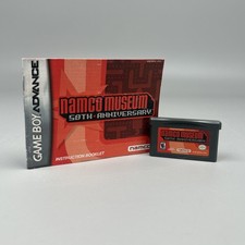 Namco Museum 50th Anniversary GBA Game Boy Advance w Manual - Tested & Working