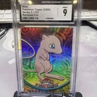 Mew Pokemon Topps 2000 Series 3 - 151 Rainbow Foil CGC 9