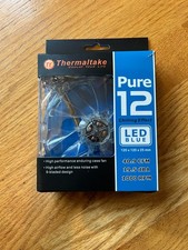 Thermaltake Pure 12 120mm Computer Fan with Blue LED High Performance Less Noise
