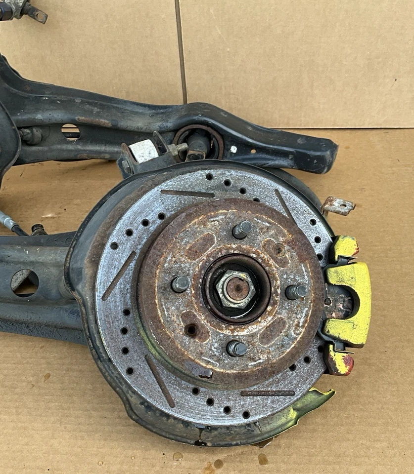 Оригинальный комплект задних продольных рычагов дискового тормоза 92-00 Honda Civic 94-01 Acura Integra - Изображение 3 из 4