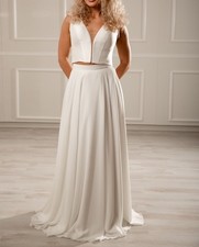 Brautrock/Chiffonrock/Brautkleid 2026/Gr. 36 bis 60