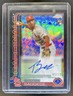 2025 Topps Chrome LogoFractor Thomas Saggese Rookie Auto RC Black Refractor #/10