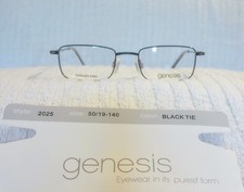 Genesis, Style 2025, Black Tie Eyeglass Frame...
