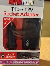 TRIPLE 12V SOCKET ADAPTER