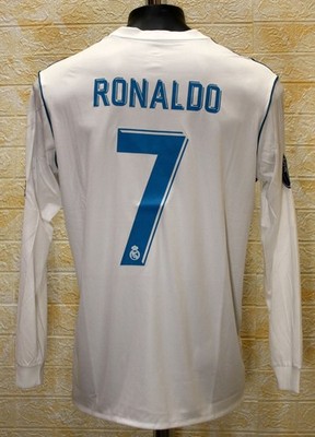 Real Madrid 2017-18 UEFA CL Final Kyiv jersey Ronaldo #7 | eBay