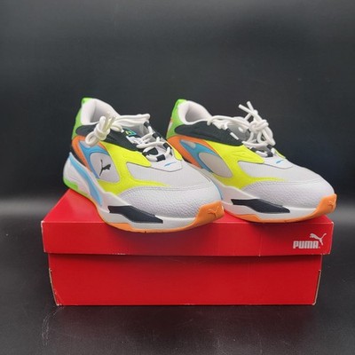 PUMA RsFast Tropics Lace Up  Mens Size 10 Multi Sneakers Casual Shoes 388327-01