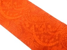 7528611: JAPANESE KIMONO JAPANESE FUKURO OBI / WOVEN FLORAL PLANTS