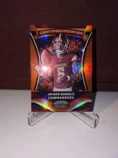 2024 Panini Certified Rookies Jayden Daniels #4 Orange Mirror /149🔥🔥🔥
