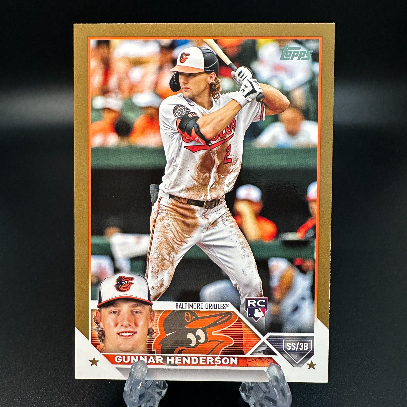 2023 Topps Gunnar Henderson Rookie Gold /2023 #206 Baltimore Orioles