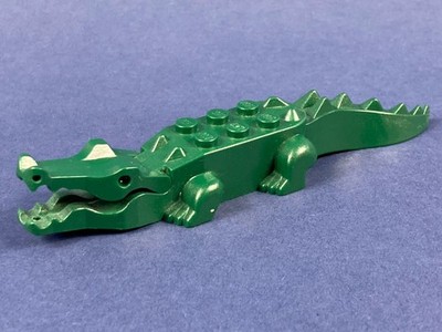 LEGO  Krokodil Alligator dunkelgrün Pirat Tier 6026c01 6241 6242 7625