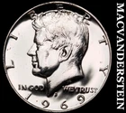 1969-S Silver Kennedy Half Dollar-Choice Gem Proof Lustrous No Reserve #i5878