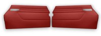TüRpappen TüRverkleidungen BezüGe FüR Mercedes Sl R107 W107 Rot