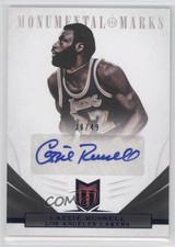 2012-13 Panini Momentum Monumental Marks Blue 38/49 Cazzie Russell #209 Auto 0a9